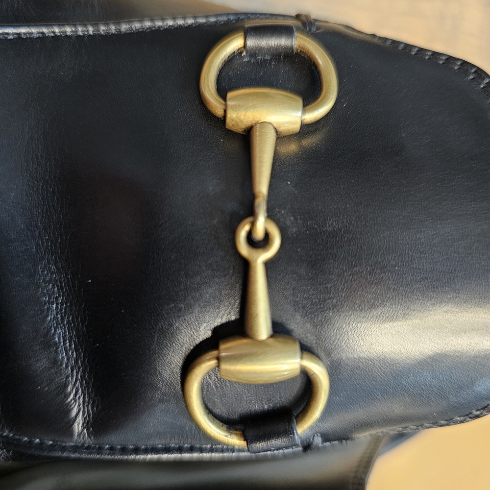 Gucci Princetown Slippers Black Leather Loafers Womens Sz 6/6.5 Or 36 1/2 - Picture 11 of 17